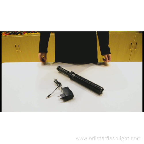 Zoomable Strobe Electric Tactical self defense Flashlight